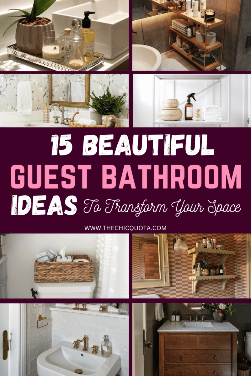 How To Create The Perfect Guest Bathroom: 15 Ideas for All Styles - The ...