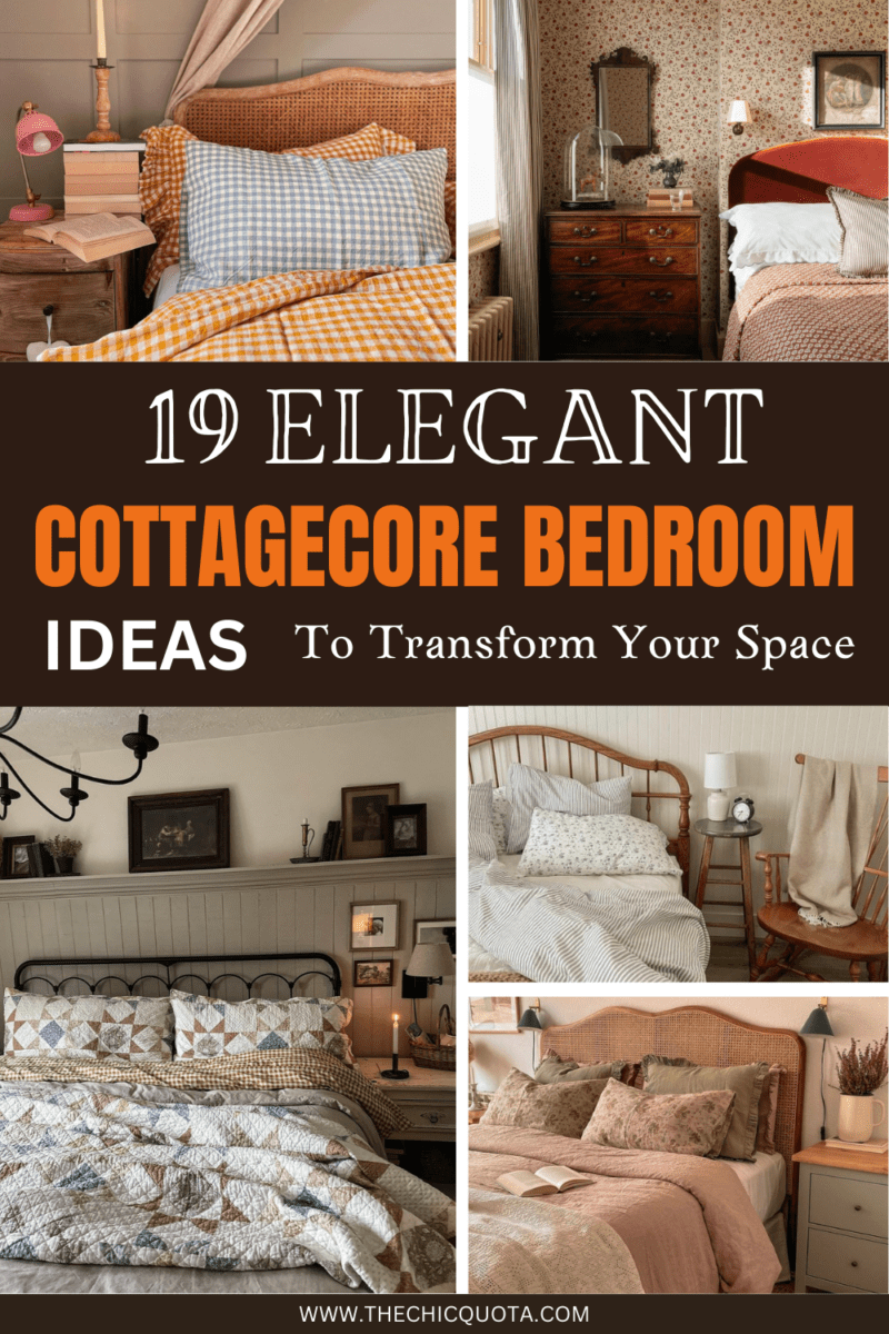 Cottagecore Bedroom: How To Bring The Idyllic Countryside Into Your Home (19 Ideas) - The Chic Quota