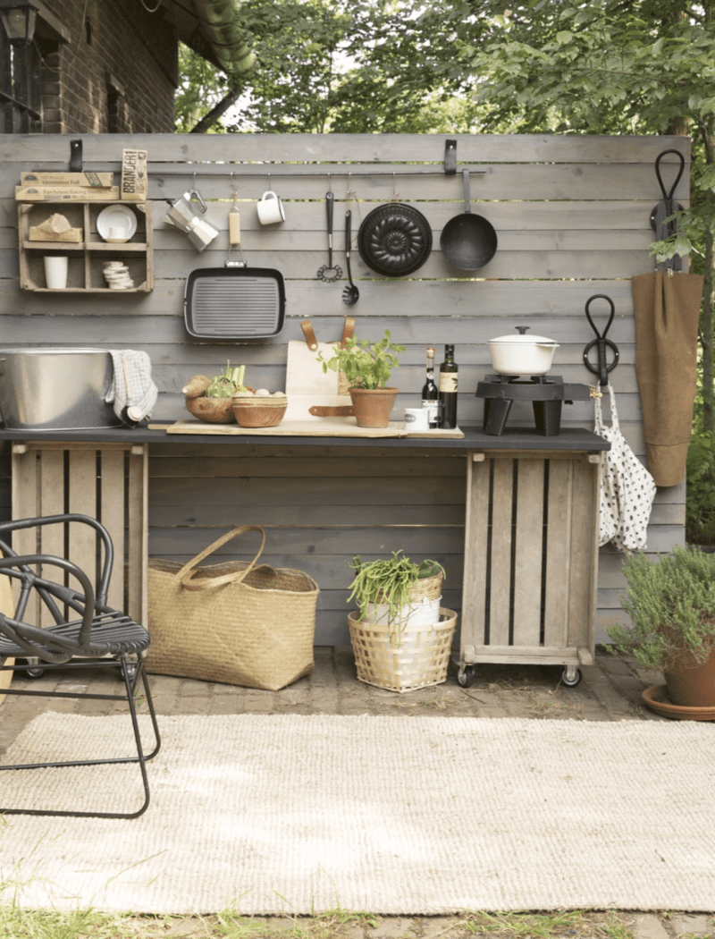 19 Small Outdoor Kitchen Ideas For A Backyard You'll Love - The Chic Quota