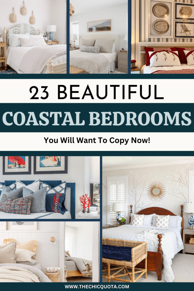 23 inspiring ideas for the perfect coastal bedroom. 