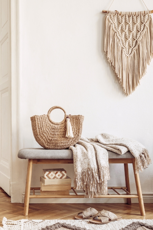 cozy boho living room