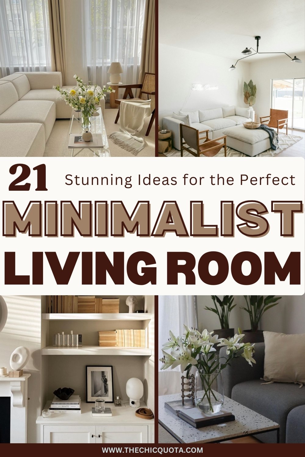Picture of Minimalist Living Room: 21 Beautiful Ideas You'll Want To Copy For A ...