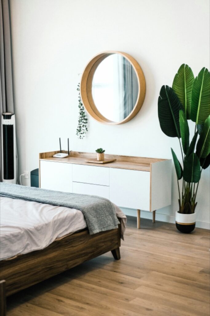 organic modern bedroom