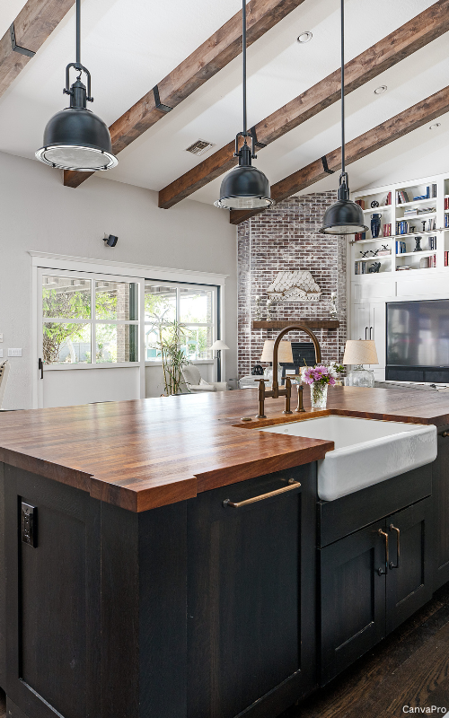 white rustic kitchen ideas