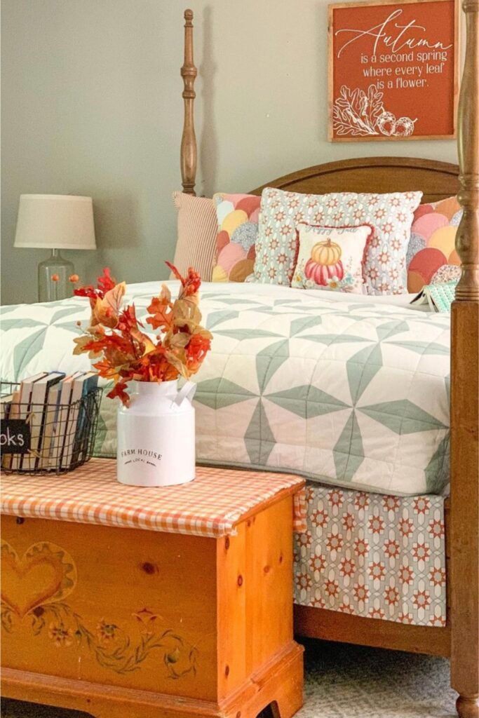 diy fall bedroom decor