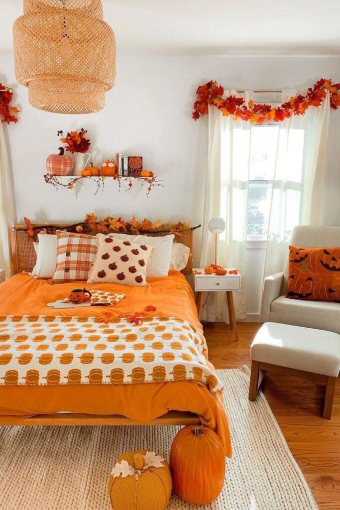 fall bedroom ideas cozy