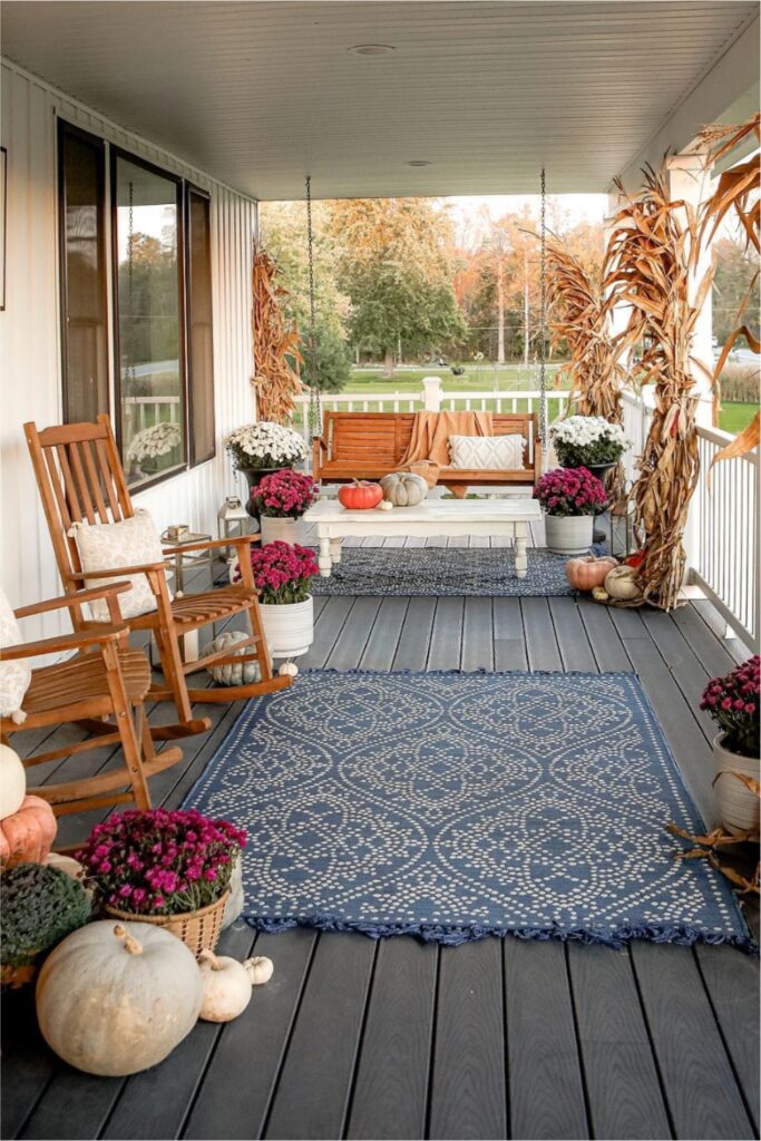 fall front porch decor ideas