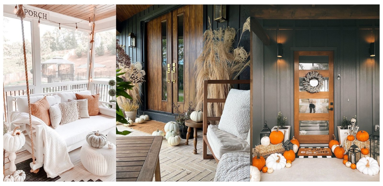 fall porch
