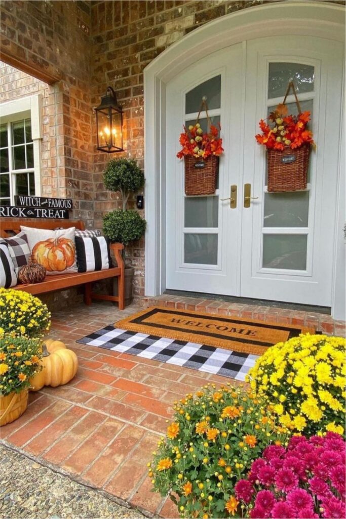 farmhouse fall porch decor