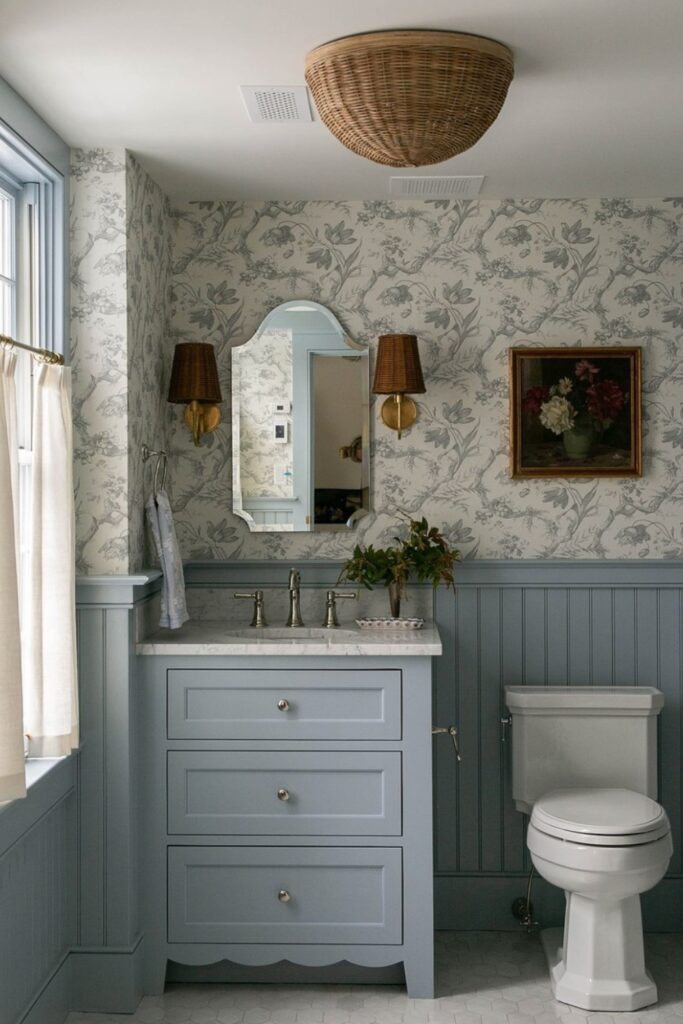 fun half bathroom ideas