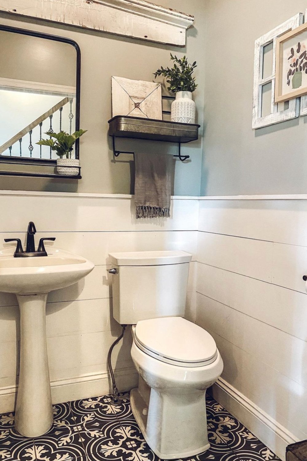 19 Stunning Half Bathroom Ideas You'll Want To Copy Now - The Chic Quota