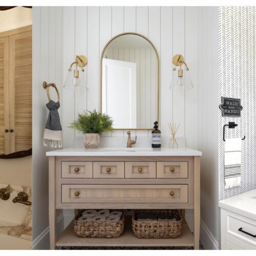 19 Stunning Half Bathroom Ideas You’ll Want To Copy Now