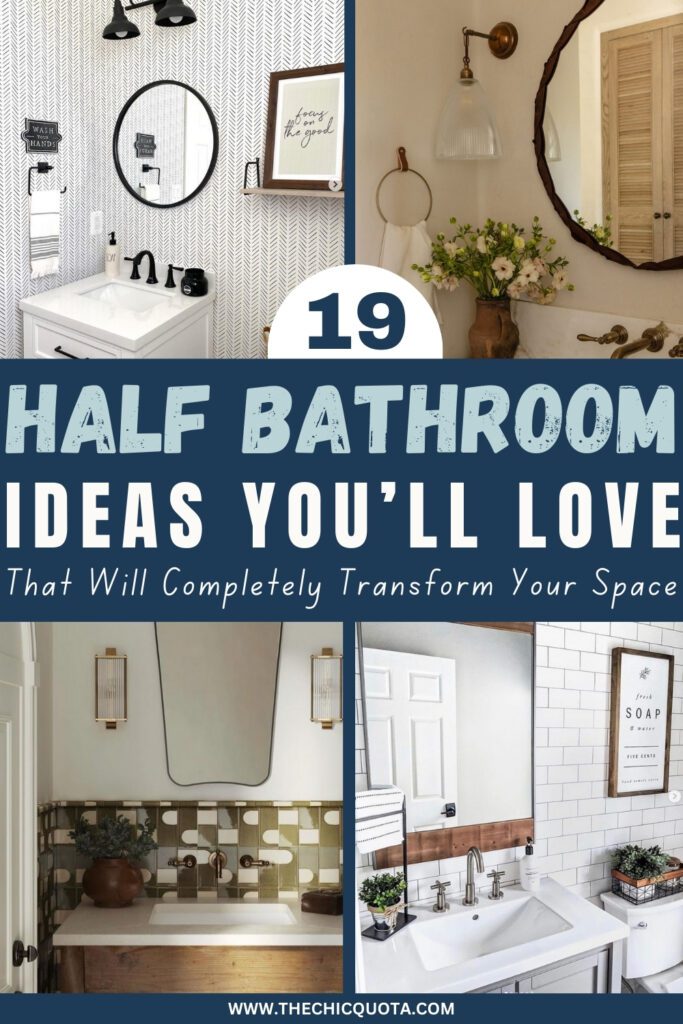 half bathroom ideas small