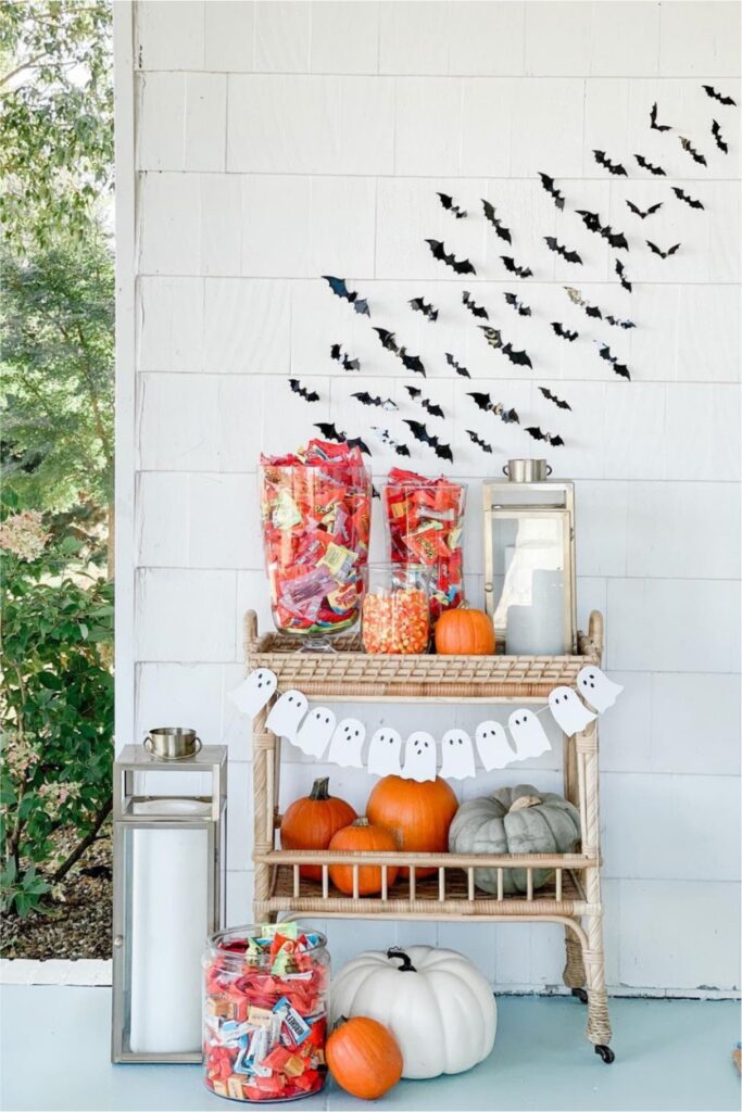 halloween porch decor