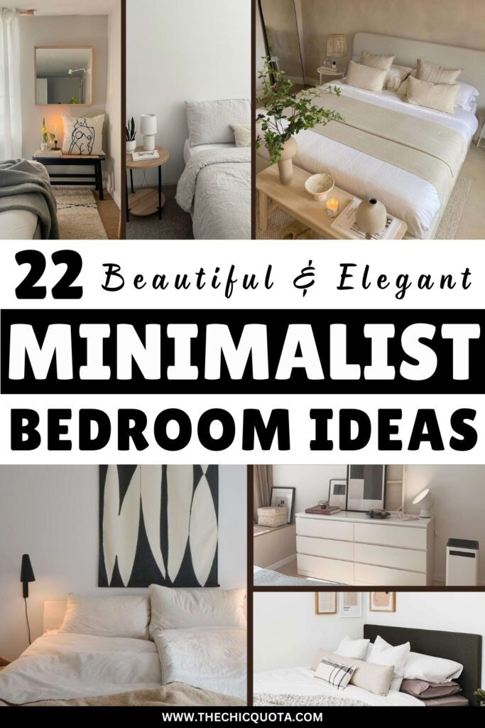 minimalist bedroom decor