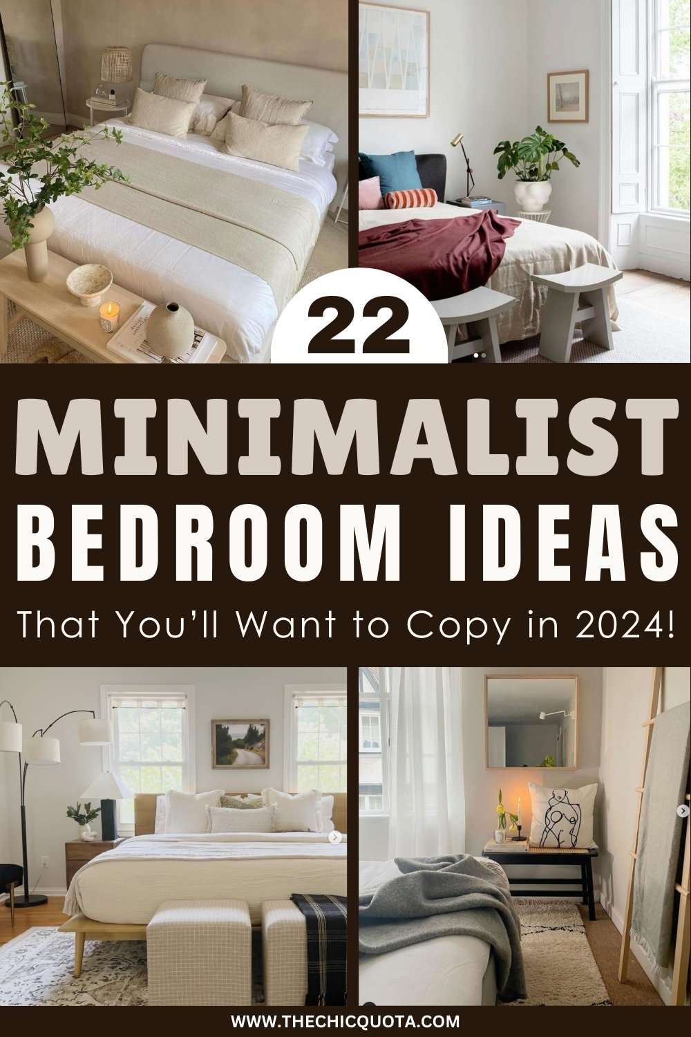 Minimalist Bedroom: 22 Ideas To Copy Now For A Modern Space - The Chic ...