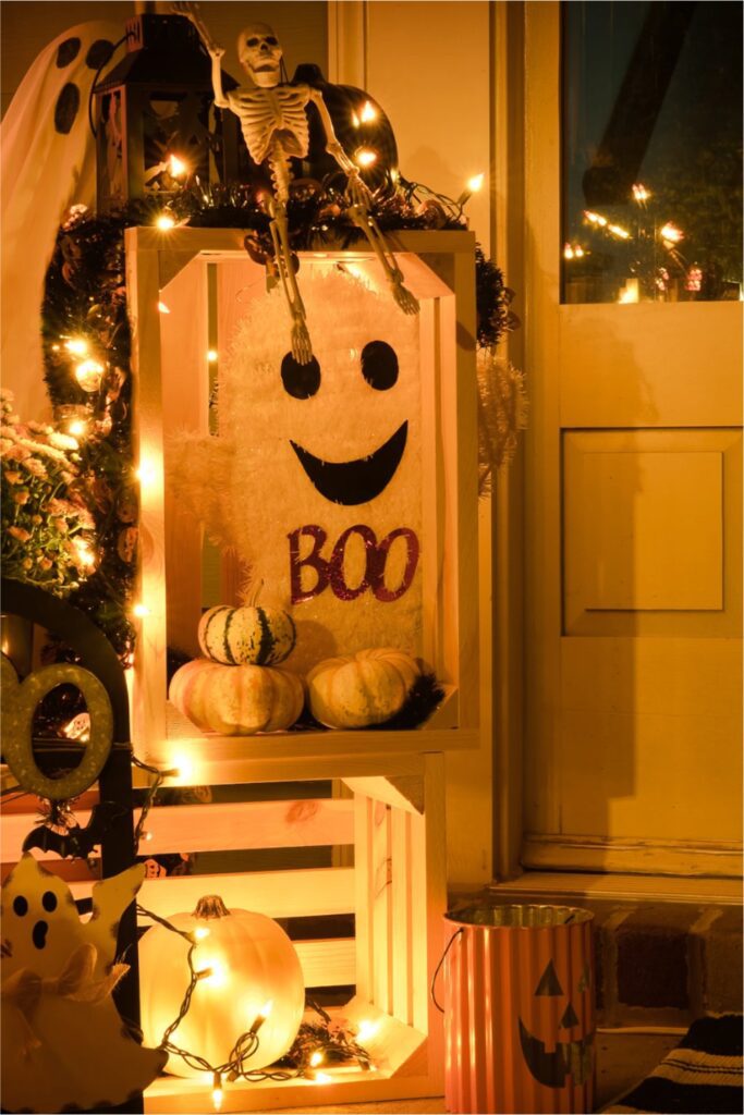 outdoor halloween diy