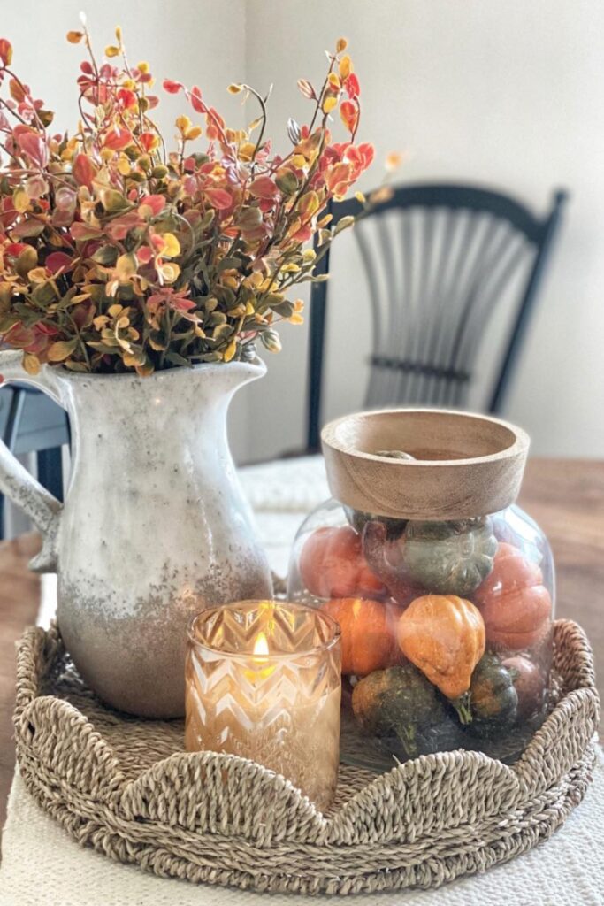 cheap fall table centerpieces