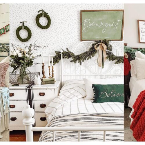 christmas bedroom decor