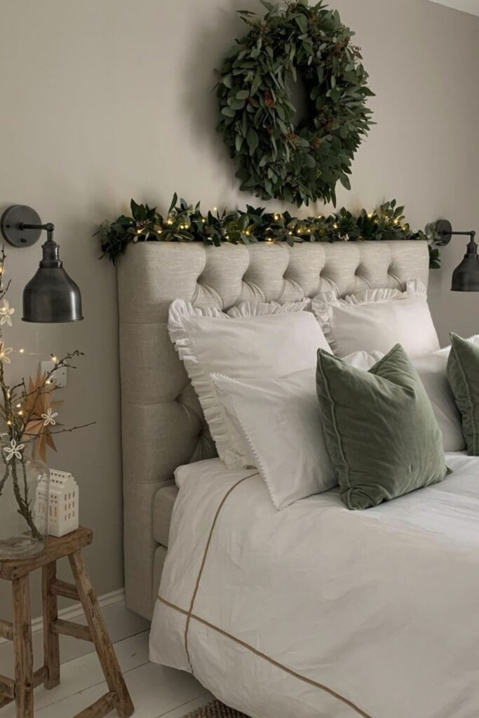 christmas bedroom decor diy