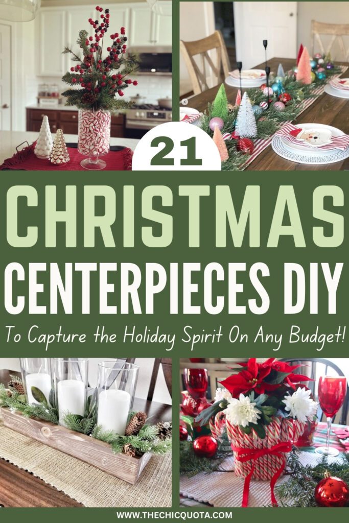 christmas centerpieces DIY