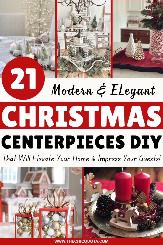 christmas centerpieces diy