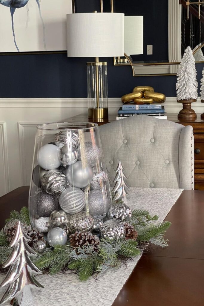 christmas centerpieces diy easy