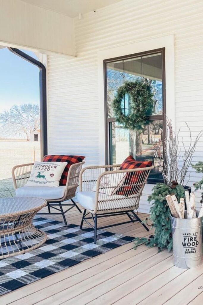 christmas front porch decorations ideas