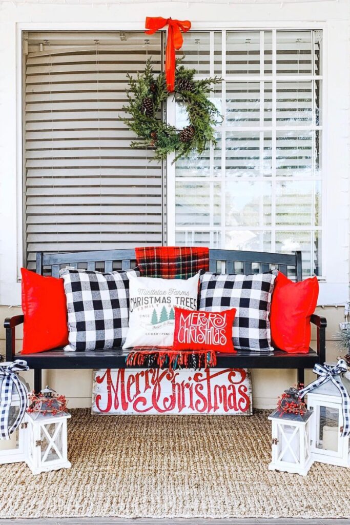 christmas front porch ideas