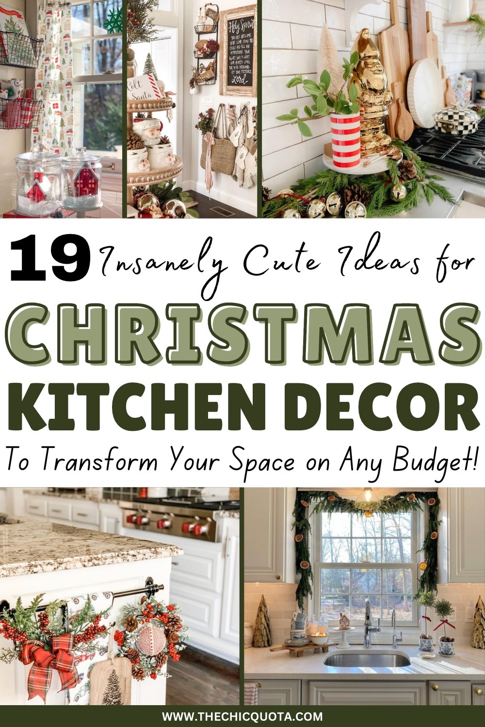 Christmas Kitchen Decor: 19 Ideas to Embrace The Holiday Magic - The ...