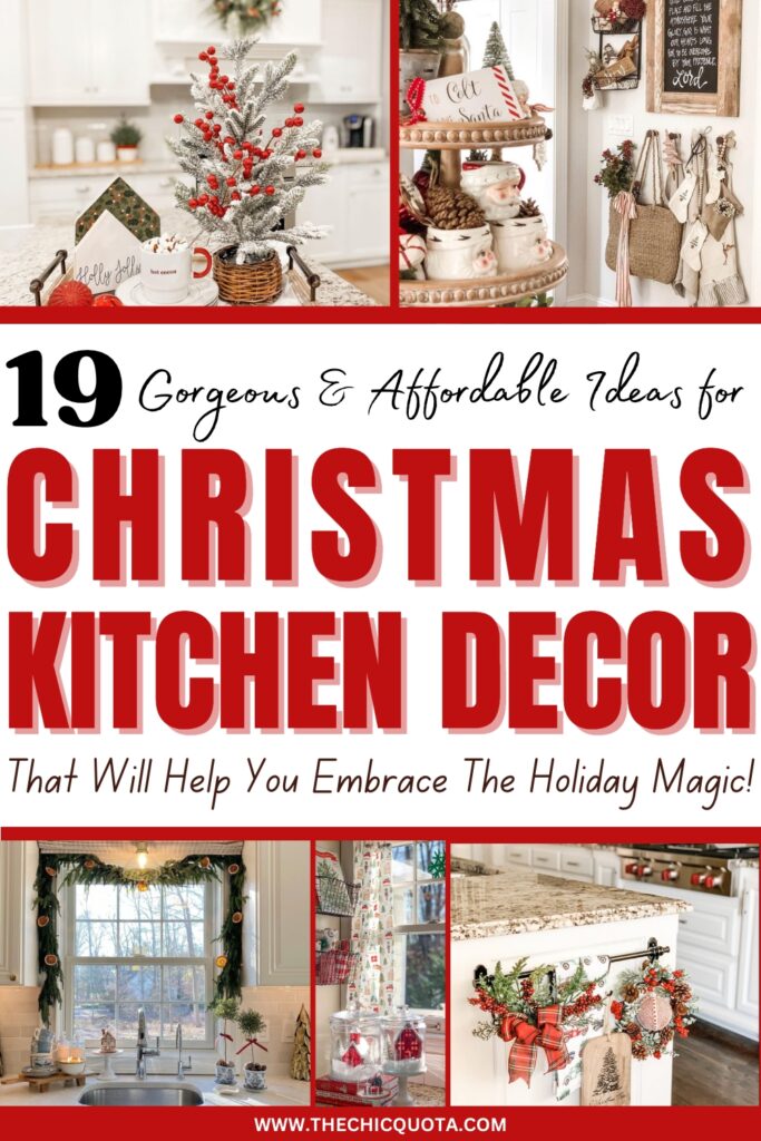 christmas kitchen decor