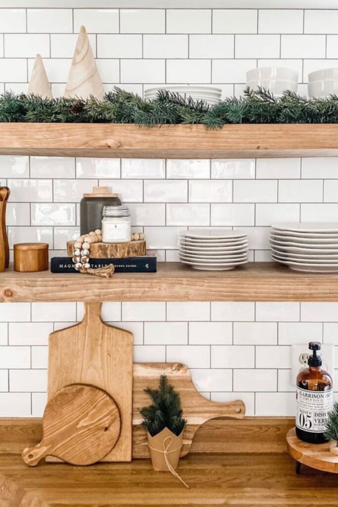 christmas kitchen decor ideas simple