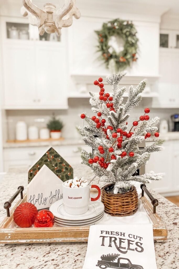 christmas kitchen decorating ideas