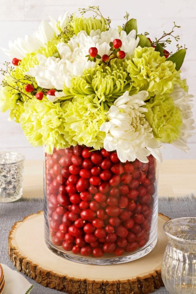 easy christmas centerpieces diy