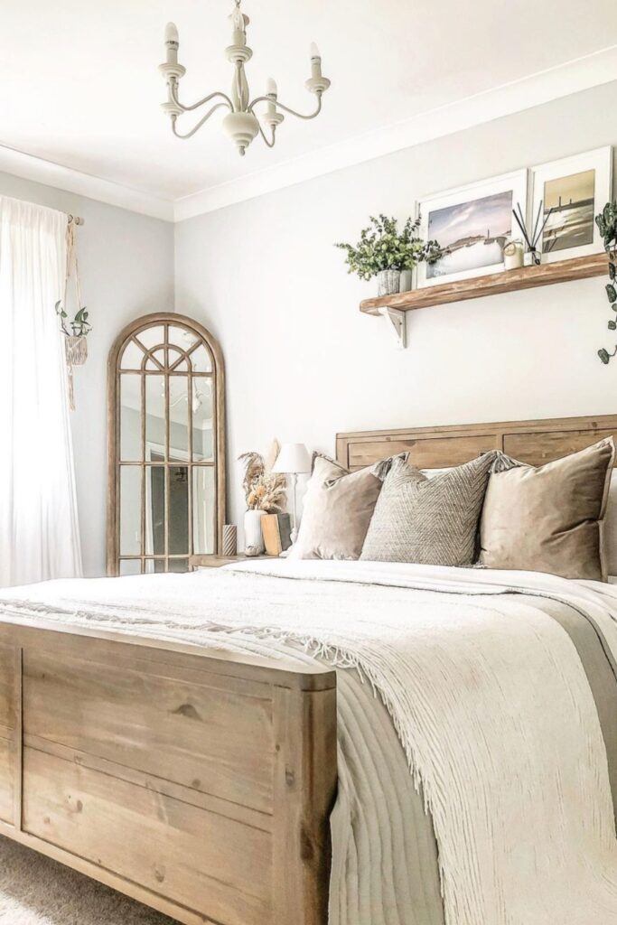 farmhouse master bedroom