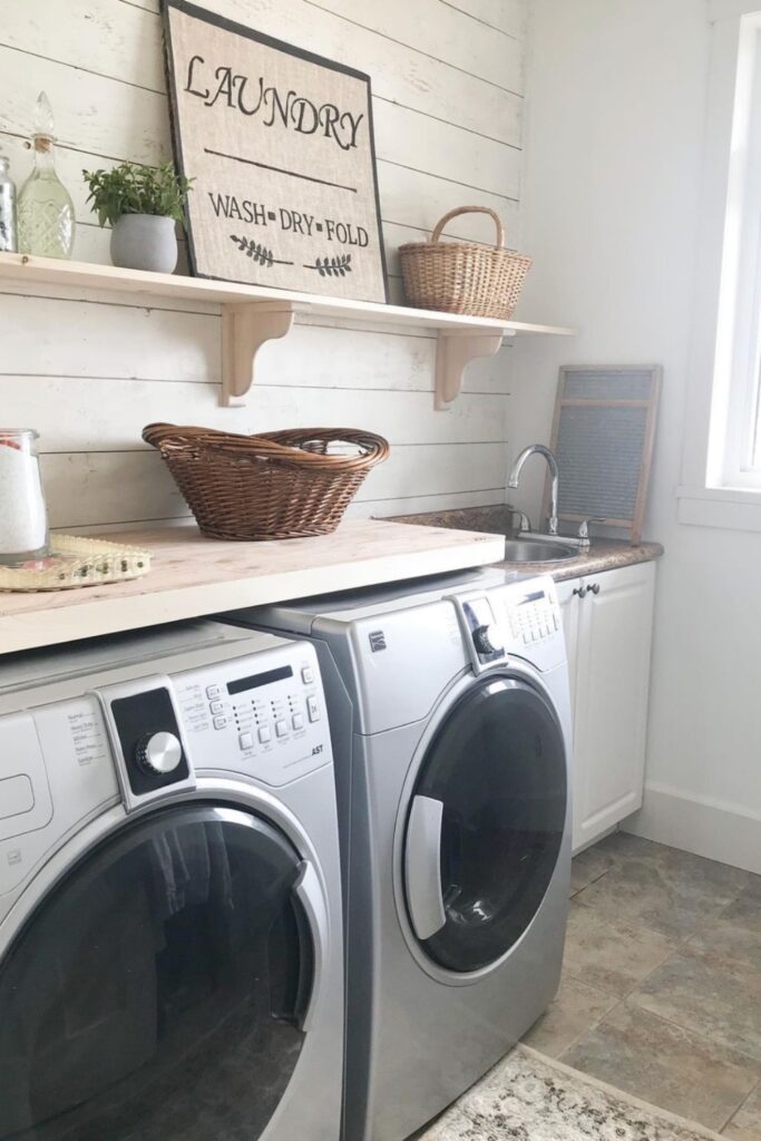 laundry room organization