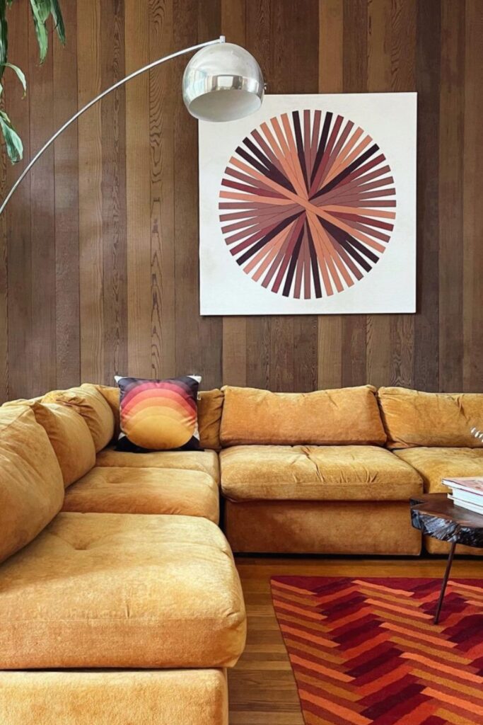 mid century modern living room 10