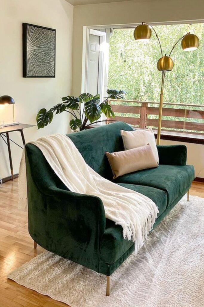 mid century modern living room 13