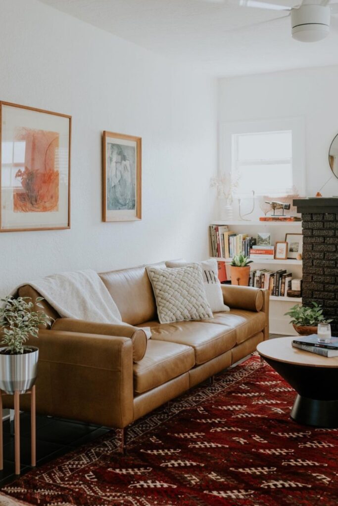 mid century modern living room 17