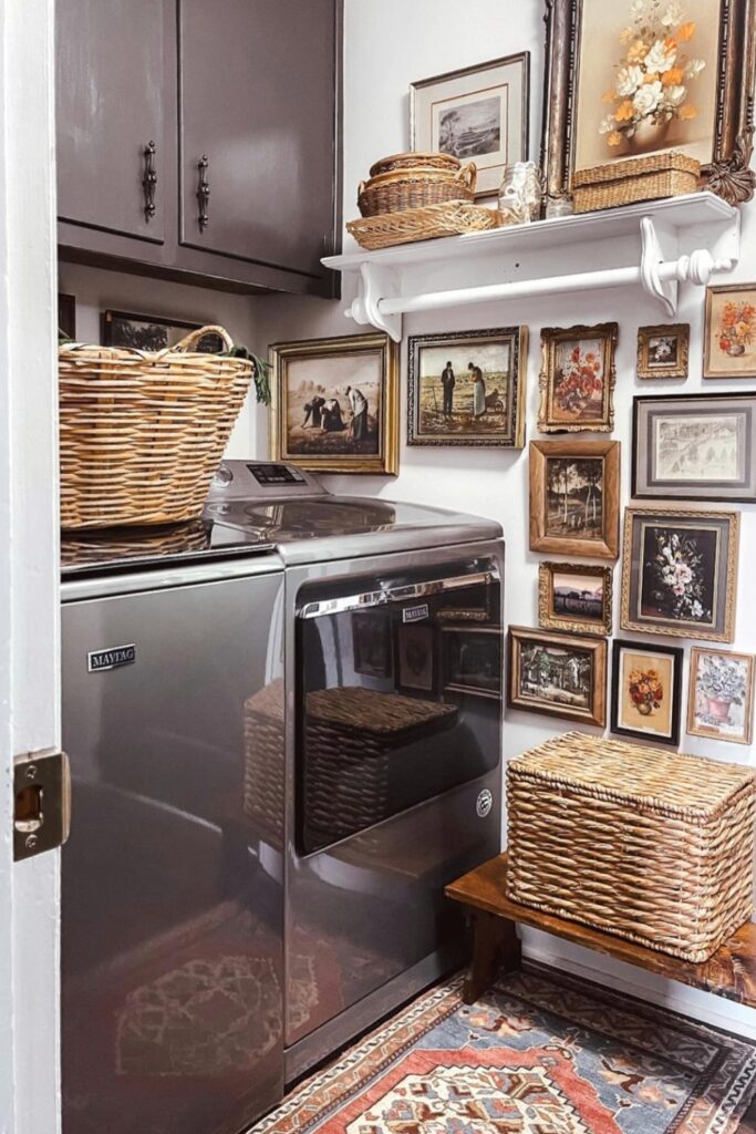 small laundry room decorating ideas