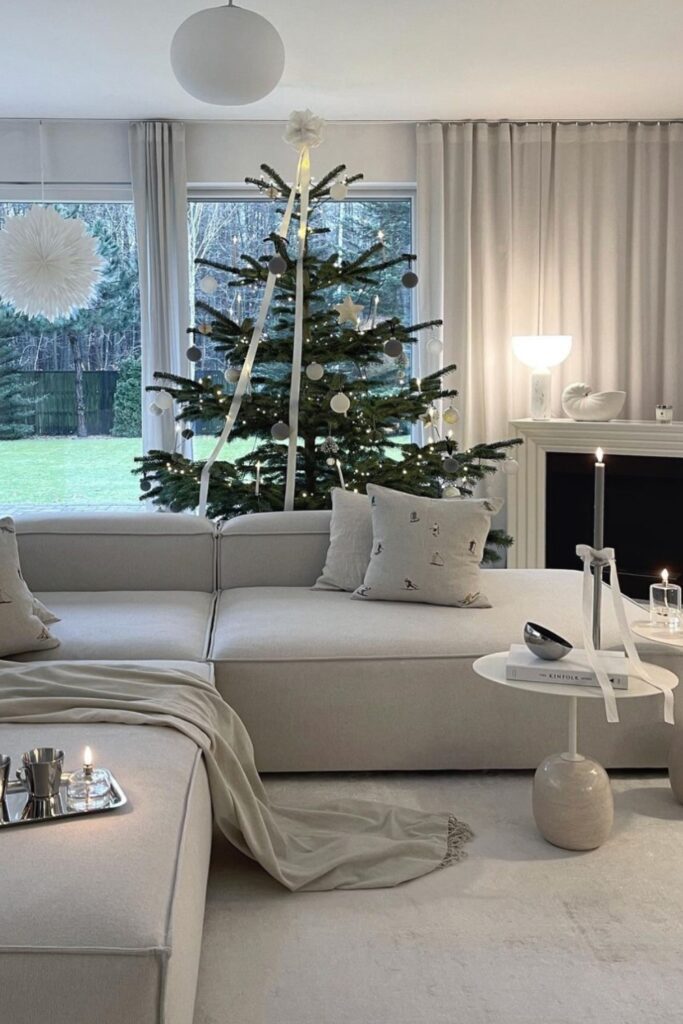 Christmas living room