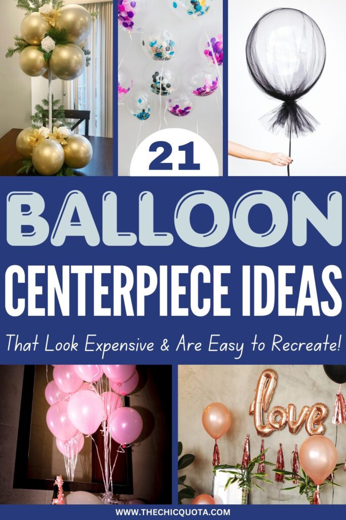 balloon centerpieces