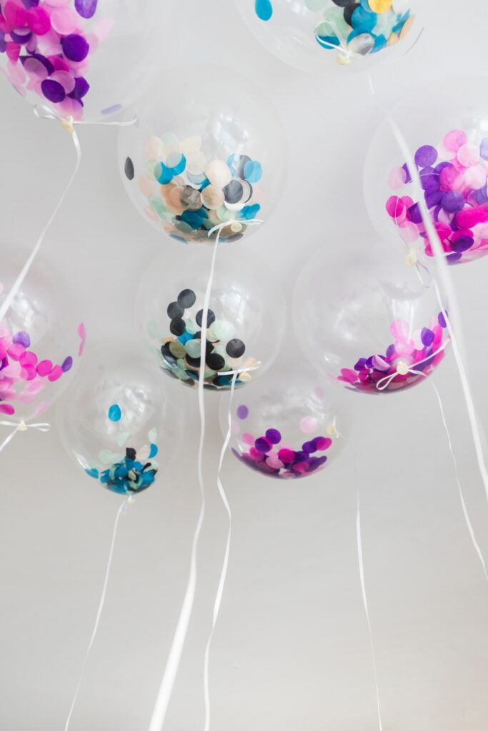 birthday balloon centerpiece ideas