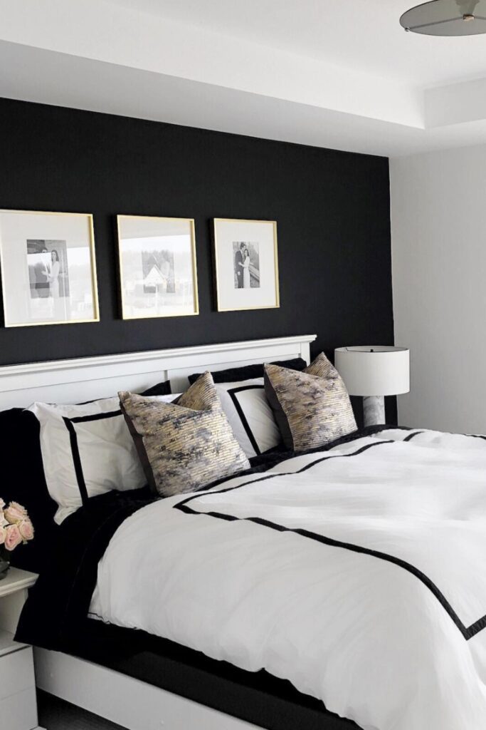 black and white bedroom ideas aesthetic