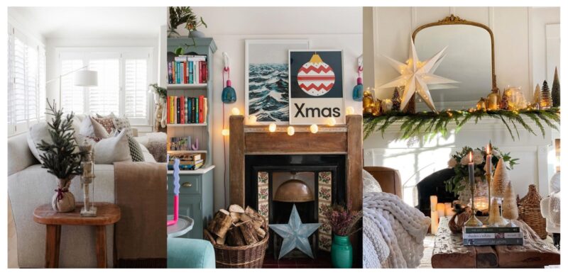 christmas decor ideas for living room