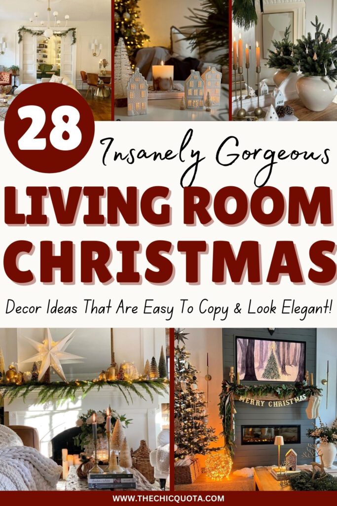 christmas ideas for living room