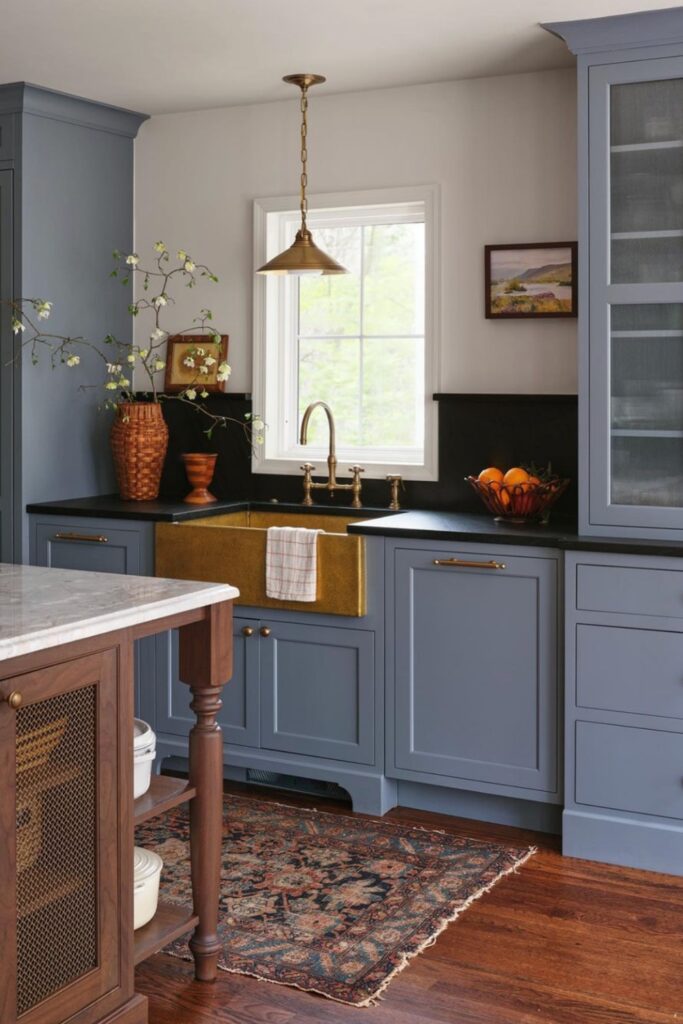 farmhouse kitchen cabinet color ideas