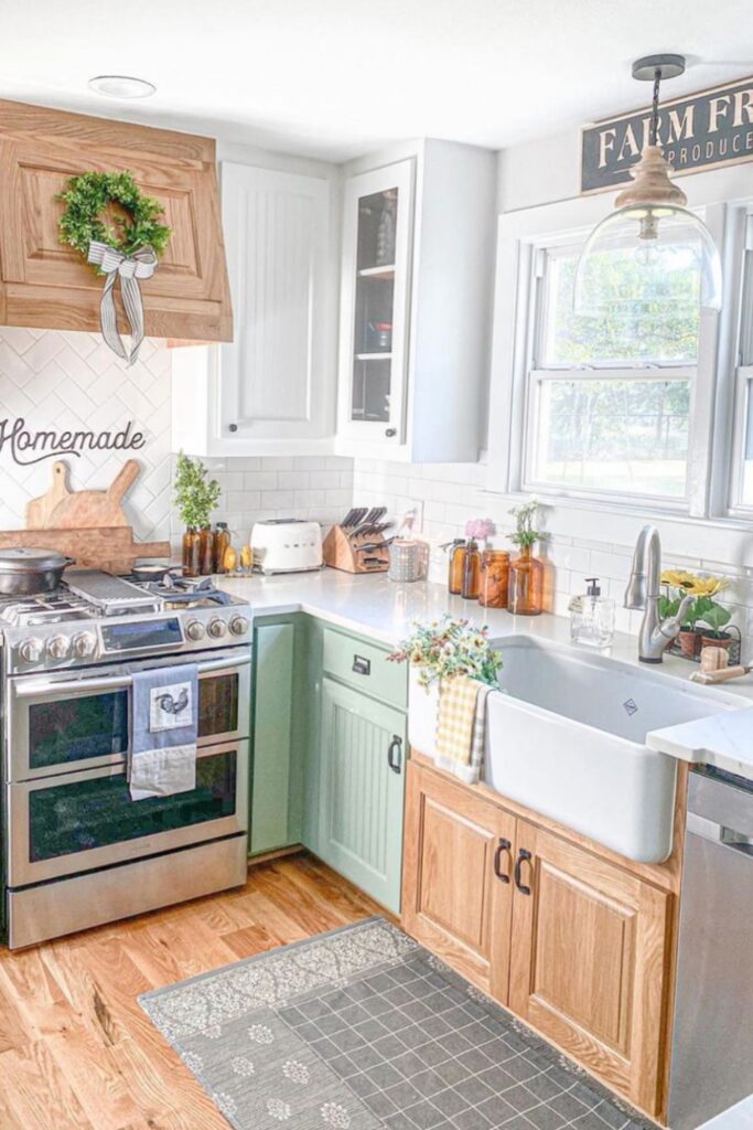 farmhouse kitchen decor