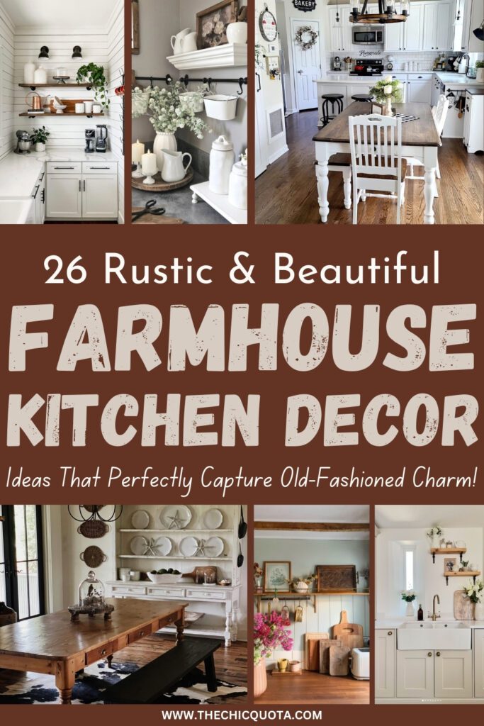 farmhouse kitchen decor