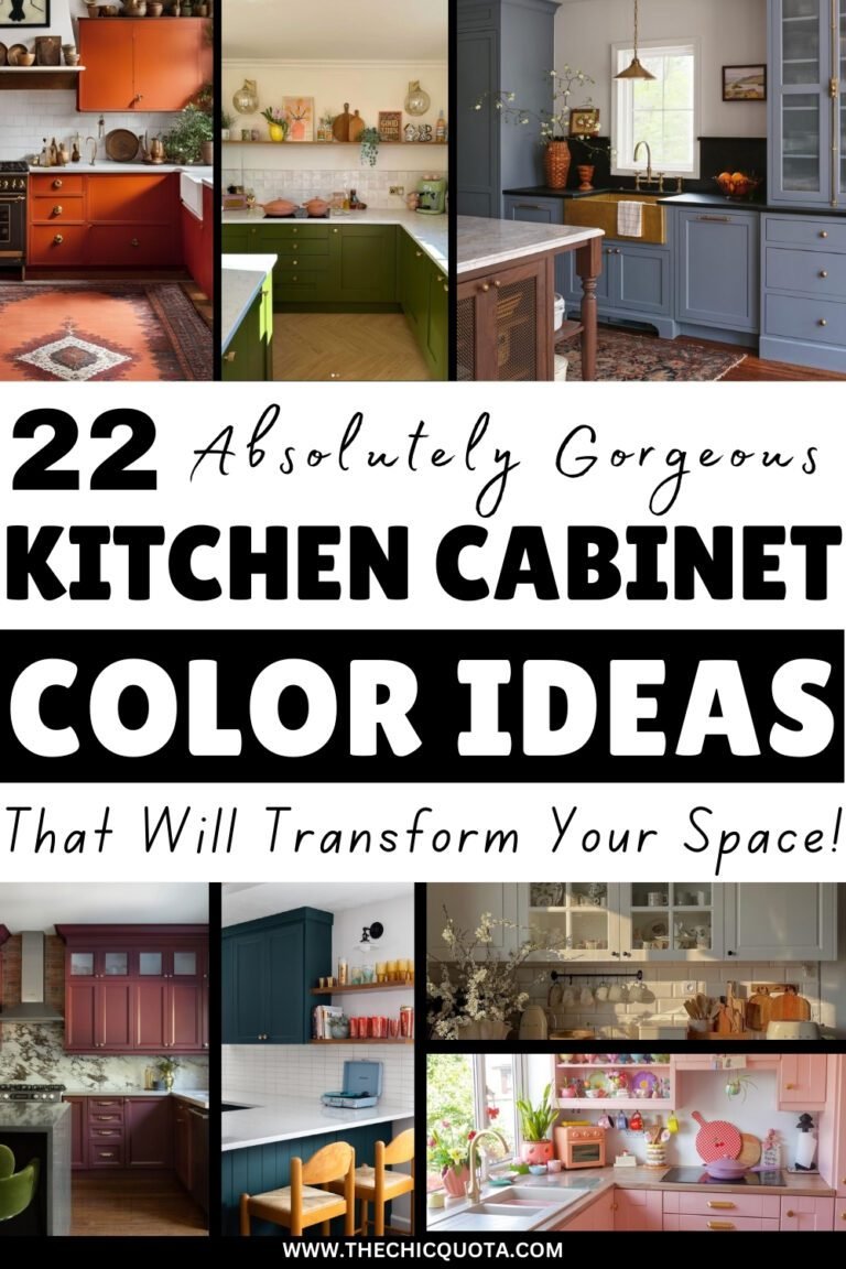 Best 2024 Kitchen Cabinet Color Ideas To Elevate Your Home - The Chic Quota